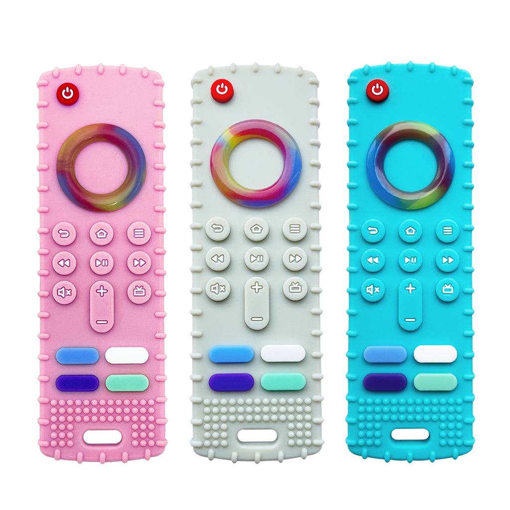 Baby remote control dental gel silicone baby anti food hand grinding rod