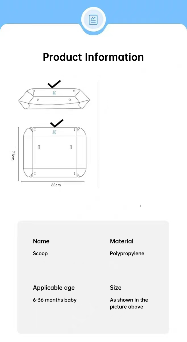 Child's Floor - Mounted Food Catcher for Self - Feeding (Not Included with Chair)